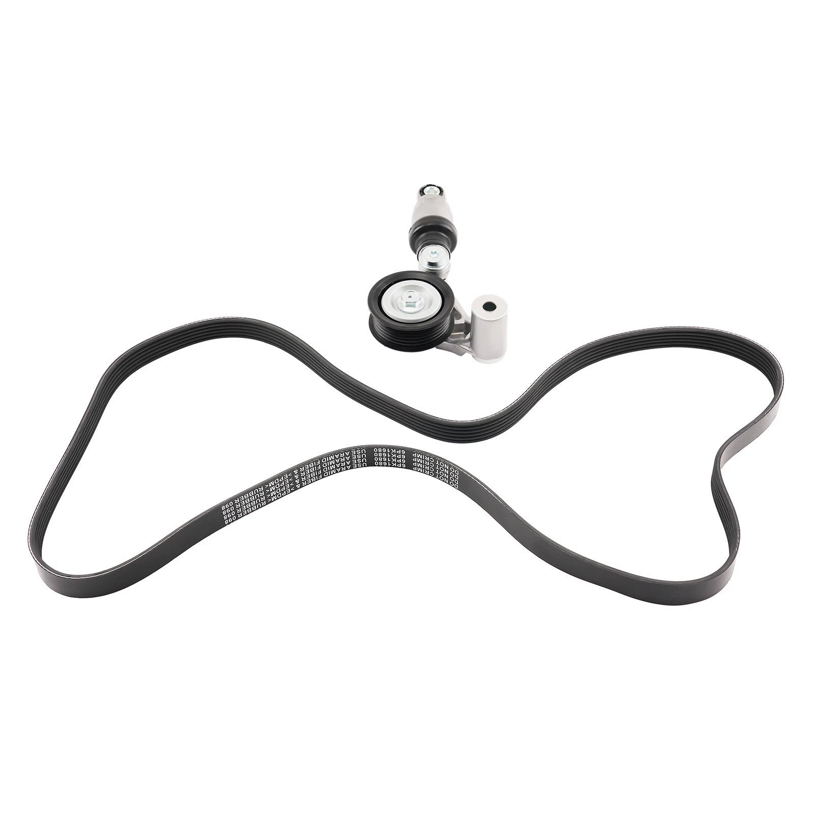 Serpentine Belt & Tensioner Assembly for Chevy C7 Corvette 6.2L (2014–2019) 12686272