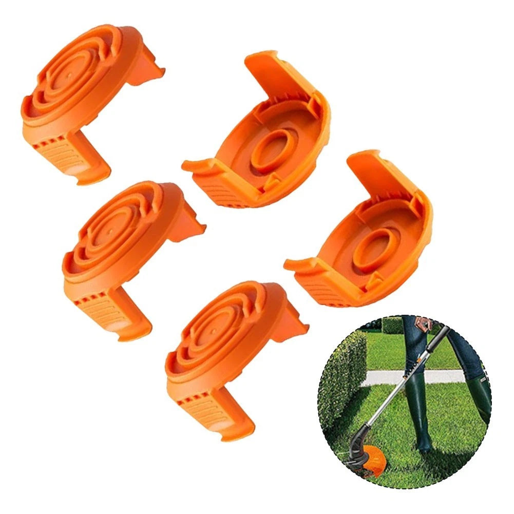 5 Pack Spool Cap Covers for Worx WG150 WG151 WG152 WG153 (2010–2023)