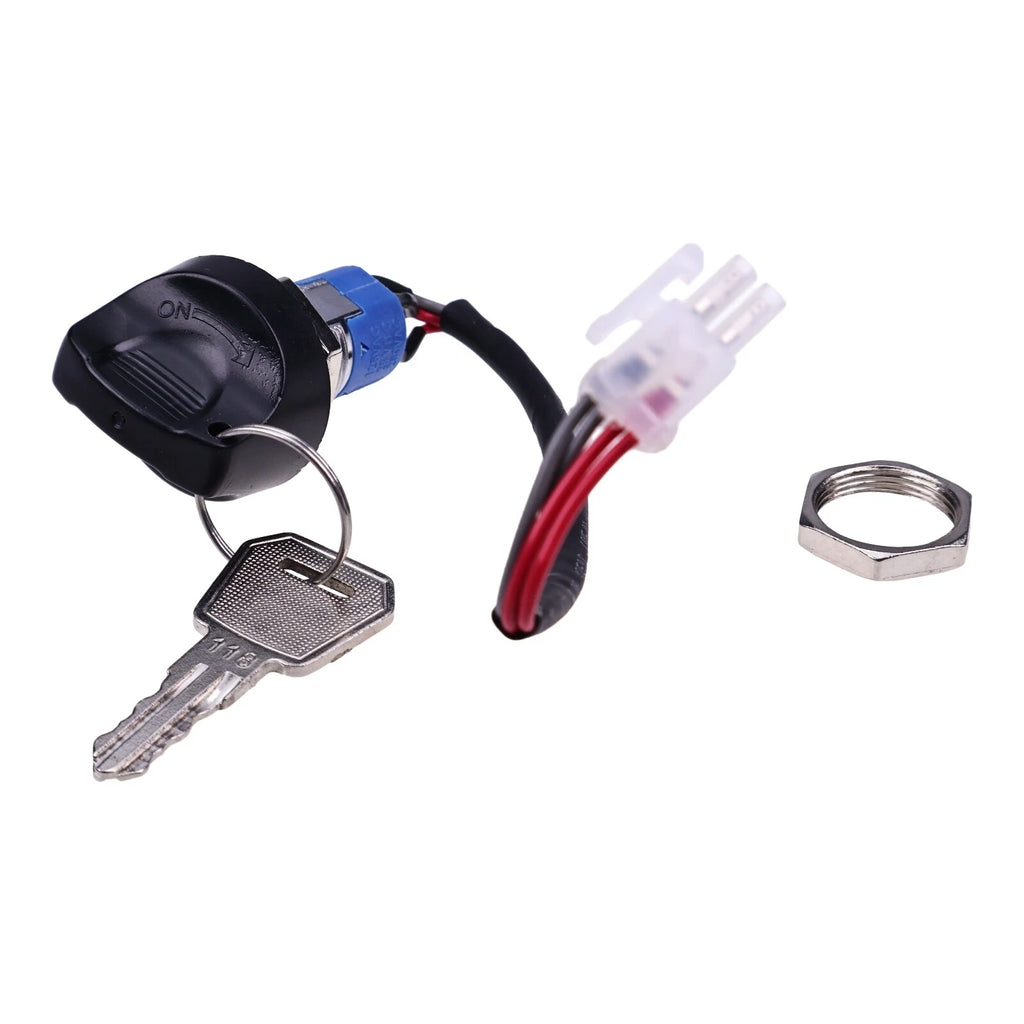 2 Way Key Switch Assembly with 2 Keys 1115-520003-0A for Big Joe Forklift