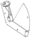 Fuel Sender for Massey Ferguson 675 690 698 698T 699
