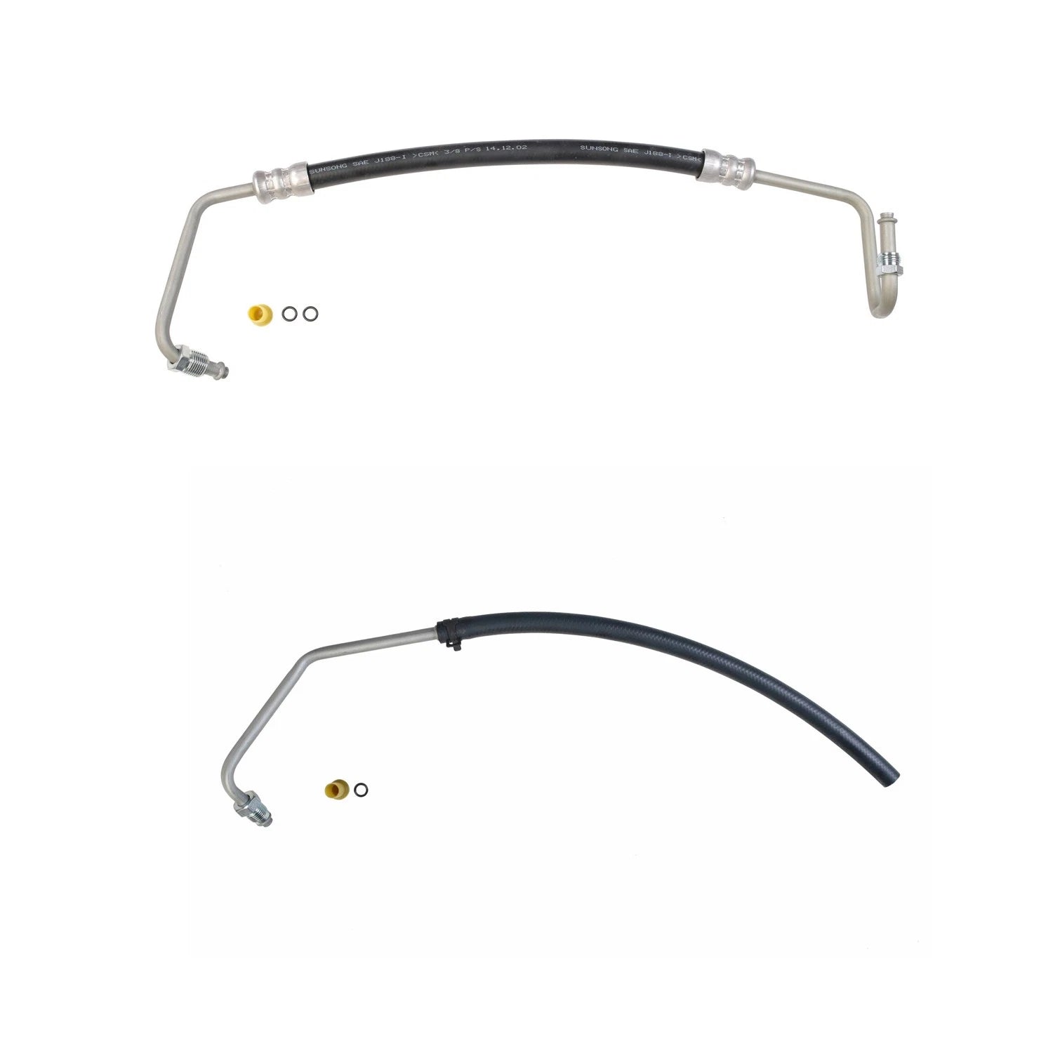 Sunsong Power Steering Pressure & Return Line Hose Kit for G10 G20 G30 G1500 (1985–1995)