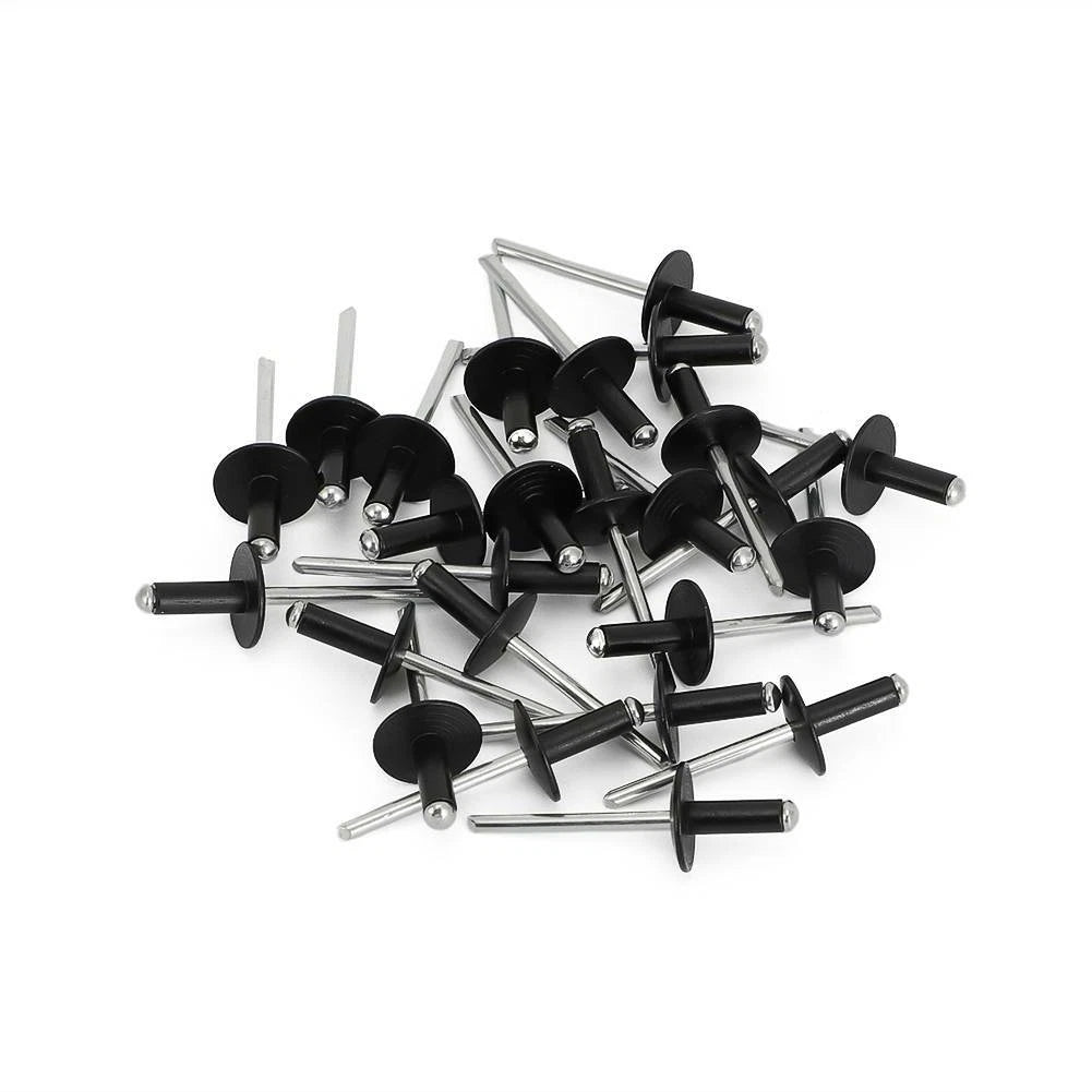 25X Aluminum Head Steel Pop Rivet Flange for Ski-Doo (293150104)
