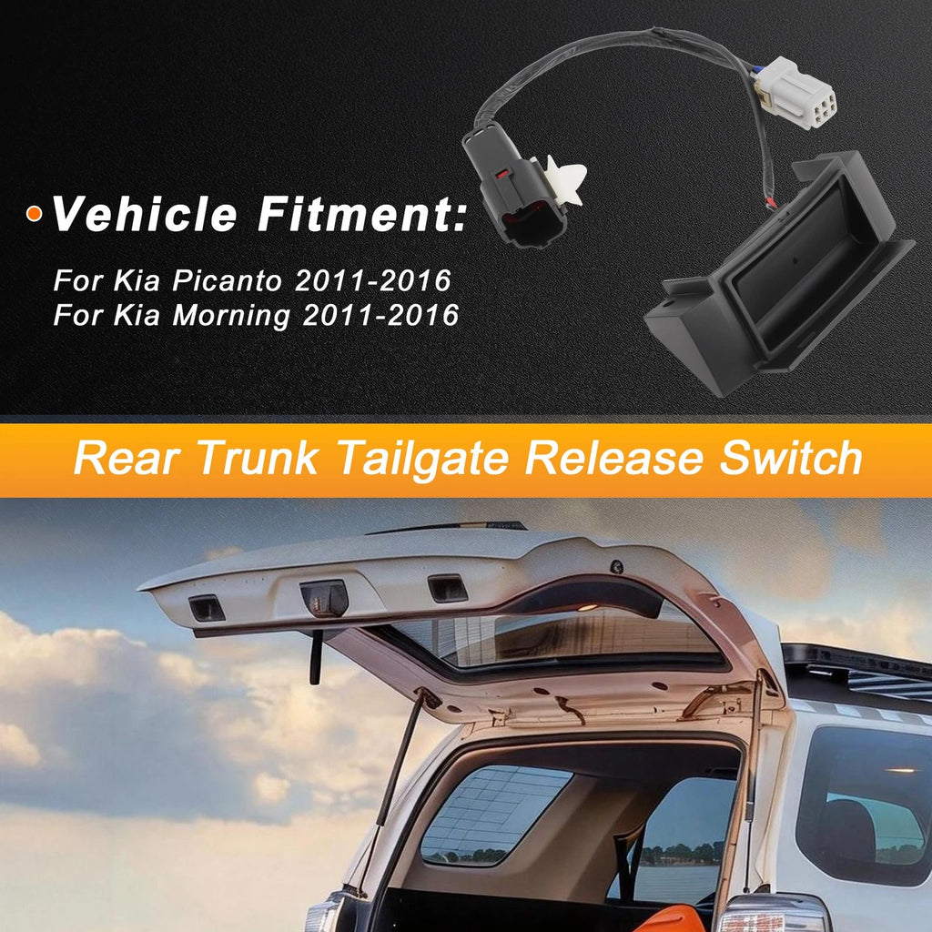 Tailgate Trunk Release Switch for Kia Picanto (2011–2016) No. 812601Y021