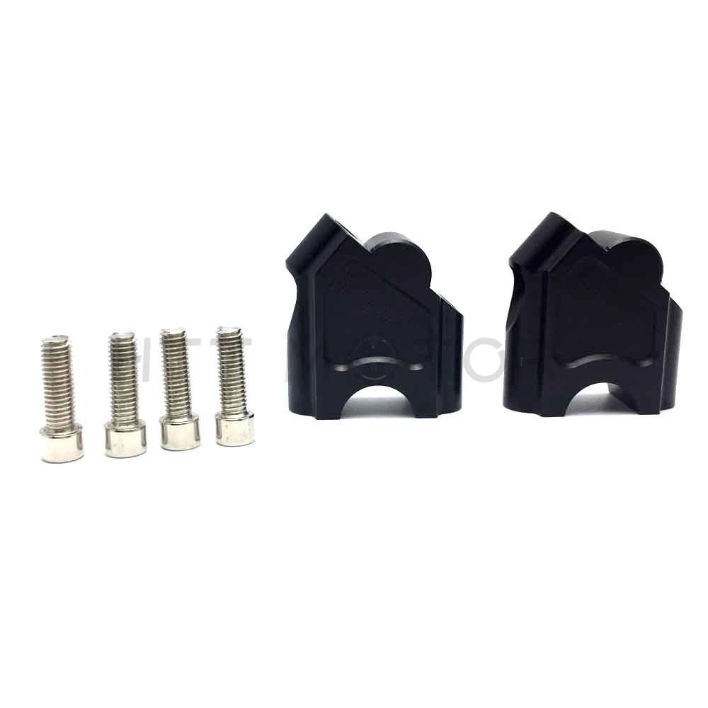 Handlebar Riser Kit for BMW F650GS F700GS (2008–2017) Black