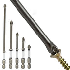 Screwdriver Bit Set for Better Control (Non Slip Grip, Magnetic)