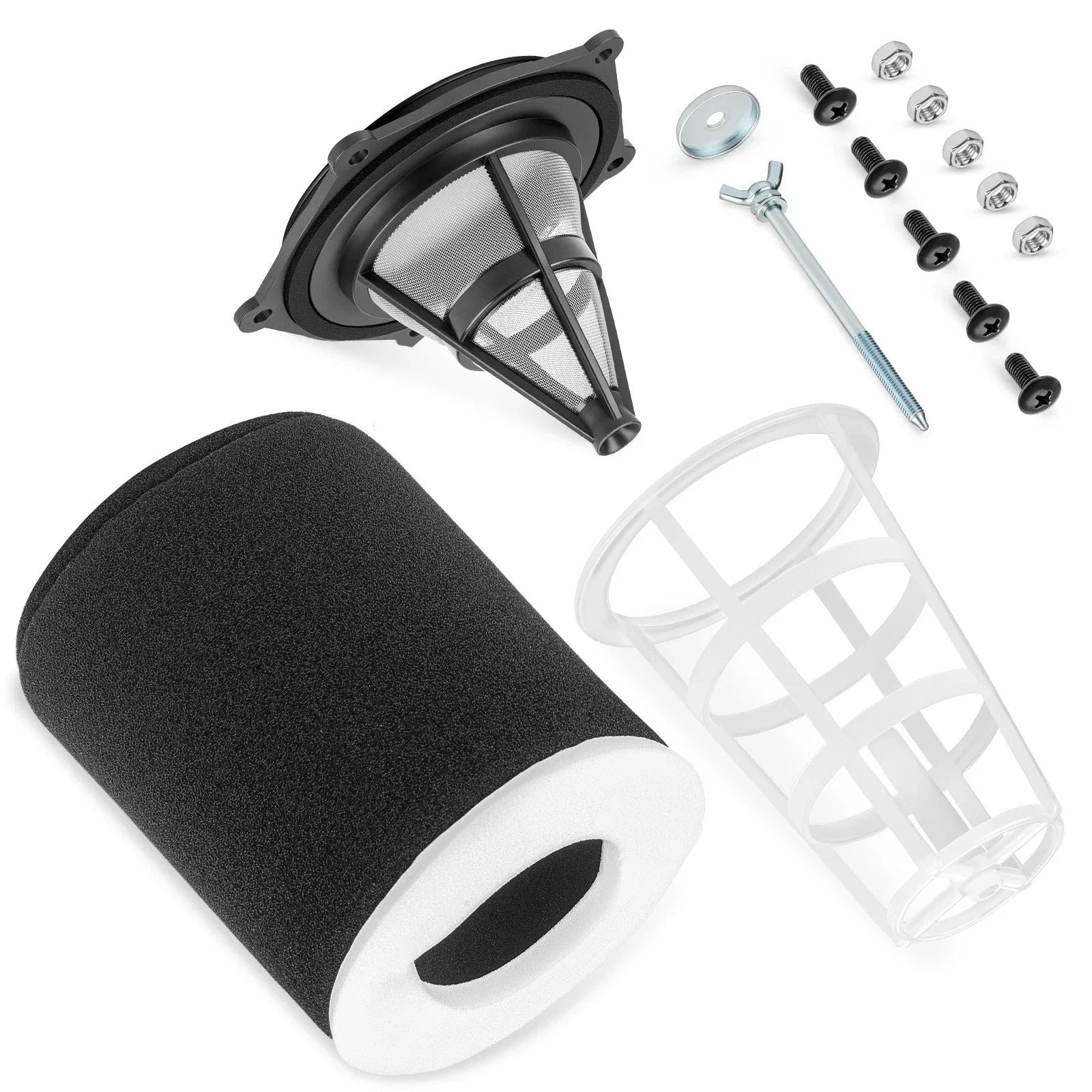 Air Filter + Cage Guide Holder for Yamaha YFZ450 YFZ450R YFZ450RSE (2009–2011)