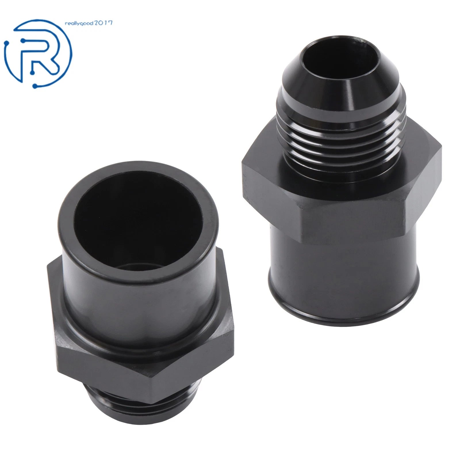 2pcs 10AN Valve Cover Adapter Fittings for SBC (34-00031)