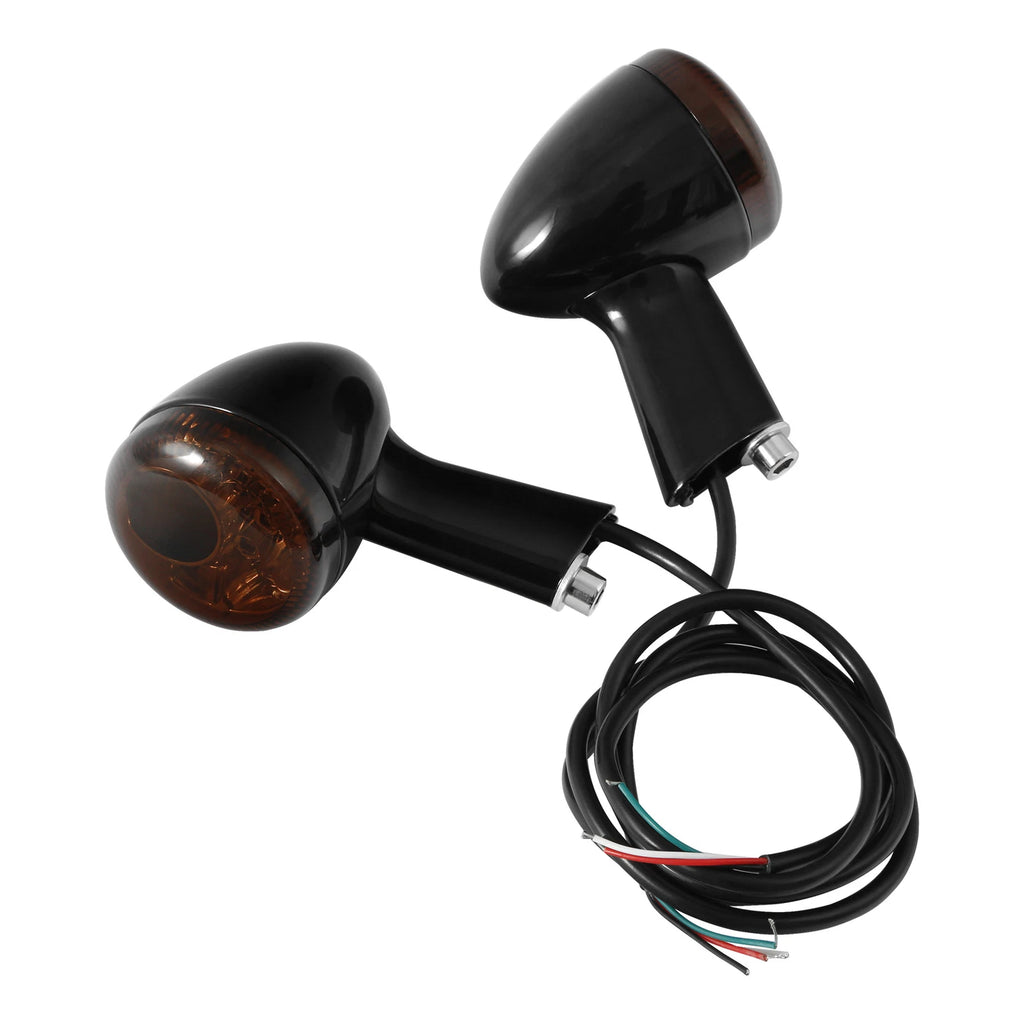 LED Rear Turn Signals for Harley Sportster XL 883 1200 (1992–2022) Black