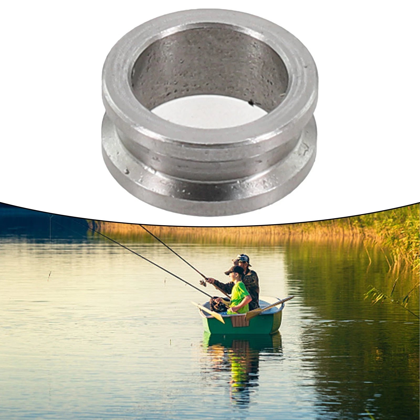 Fishing Reel Guide Ring Set of 8 Sizes for Protable Outdoor Models