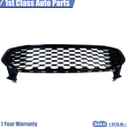 Honeycomb Front Grille for Ford Fusion (2013–2016) Glossy Black
