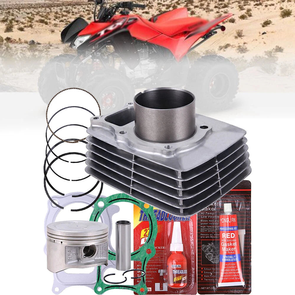 Top End Kit with Cylinder Piston Gasket for Sportrax 250 (2001–2008) 68.5mm