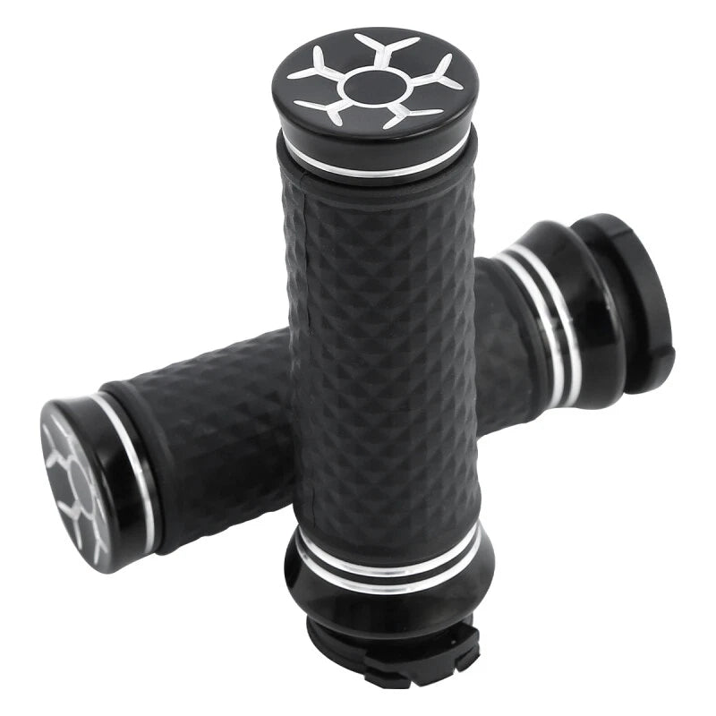 1" Hand Grips for Harley Electra Glide, Road Glide, Dyna (1996–2017)