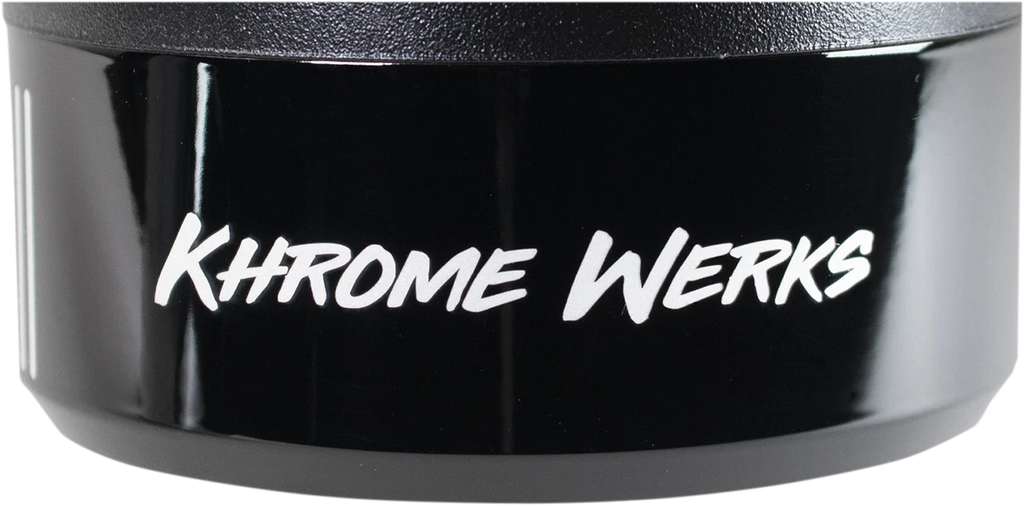 Klassic Tip for Harley Davidson (200659P) 4-1/2" Right Black Powdercoat