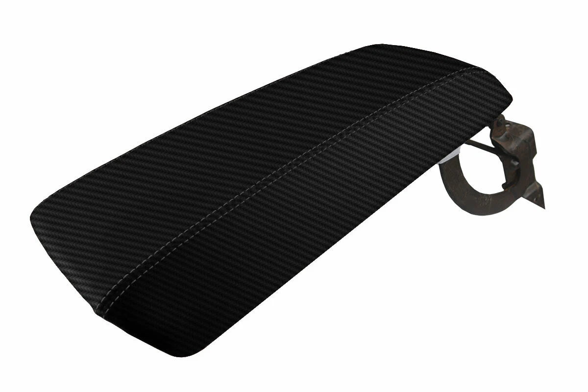 Carbon Fiber Console Lid Armrest Cover for Ford Edge (2011–2020)