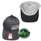 Duramax Diesel Hat for DMAX Truck (S/M) - Black Flexfit White Mesh Back