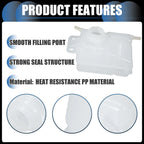 Coolant Expansion Recovery Overflow Tank No. 96817343 for Chevrolet Aveo (2004–2008)