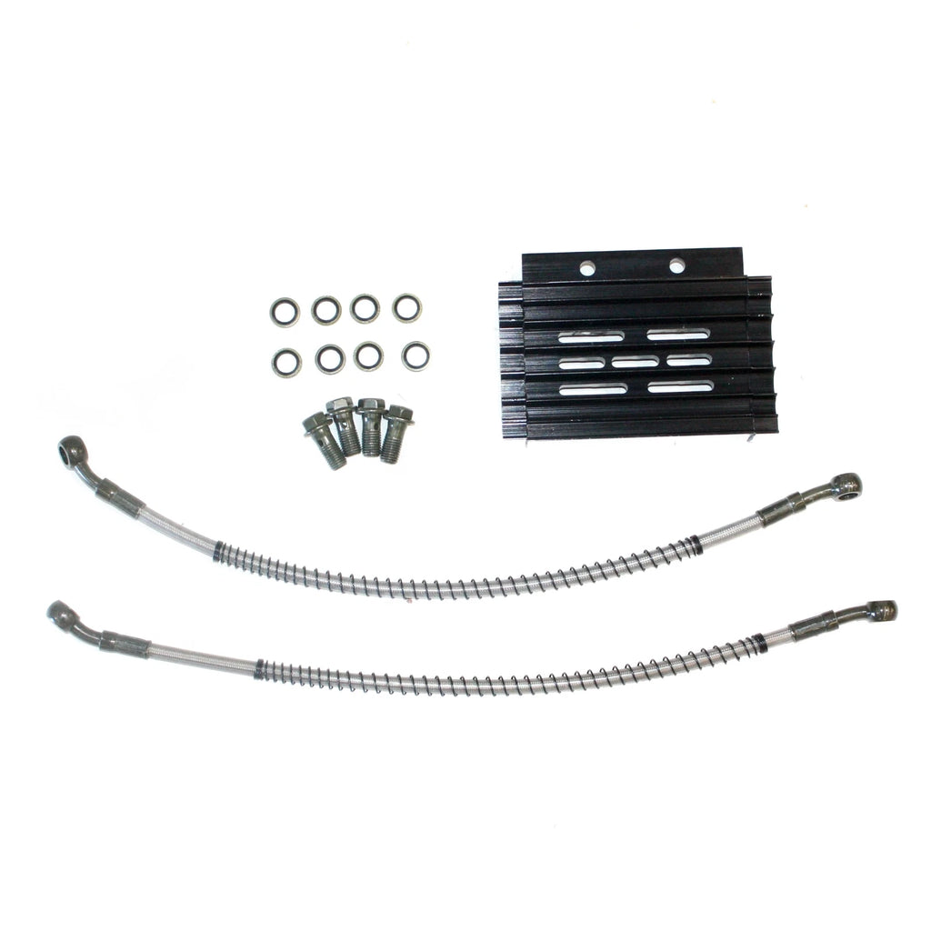 CNC Engine Oil Cooler Kit for PIT PRO Trail Dirt Bike (140cc 150cc)