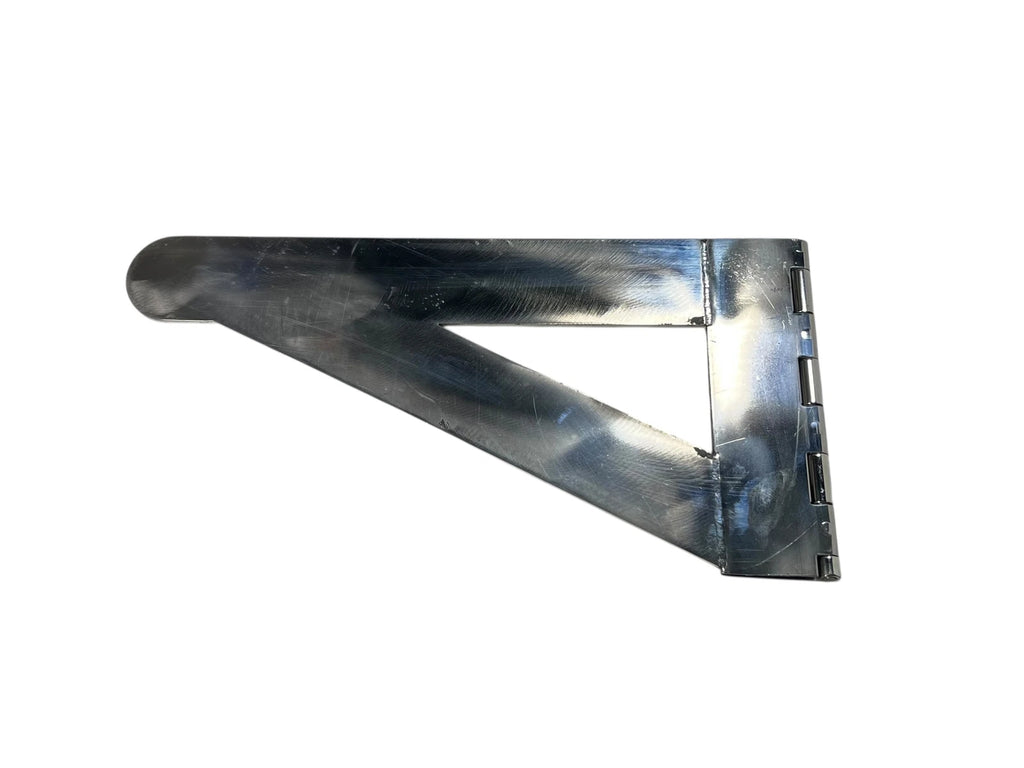Stainless Steel Hinge for Custom Applications (4 Hole, Polished, 270 Degree)