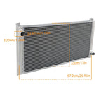 2-Row Aluminum Radiator for Mini Cooper R57 (2007–2016)