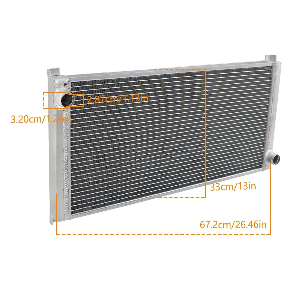 2-Row Aluminum Radiator for Mini Cooper R57 (2007–2016)
