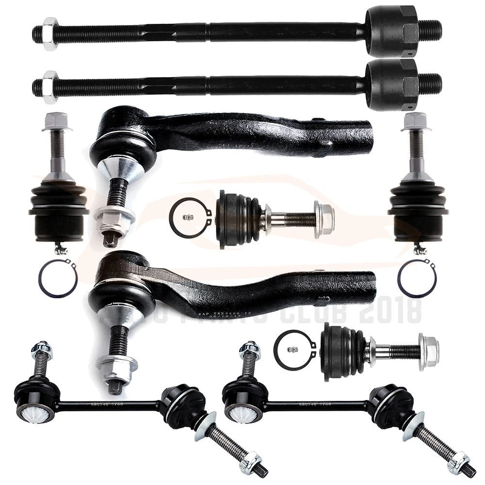 10pcs Front Ball Joint Suspension Kit for Ford Crown, Mercury, Lincoln 