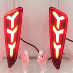 Rear Bumper Lights  Taillights for Toyota CHR (2017-2018) Red