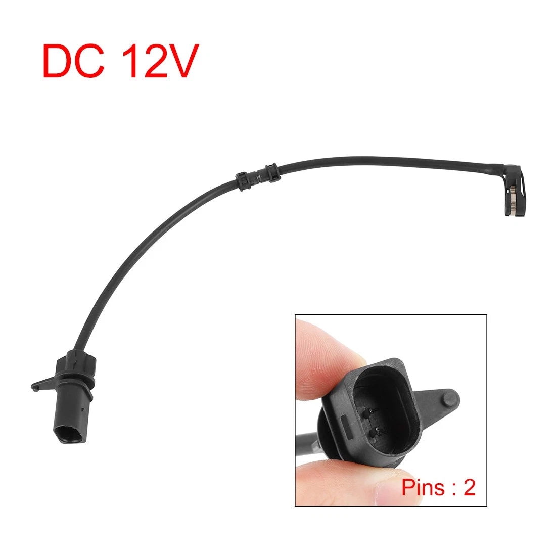 Set of 2 Front Brake Pad Electronic Wear Sensors for Audi A6 Quattro (2012–2014)