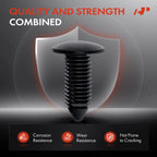 50Pcs 11mm Nylon Bumper Fascia Retainer for Ford