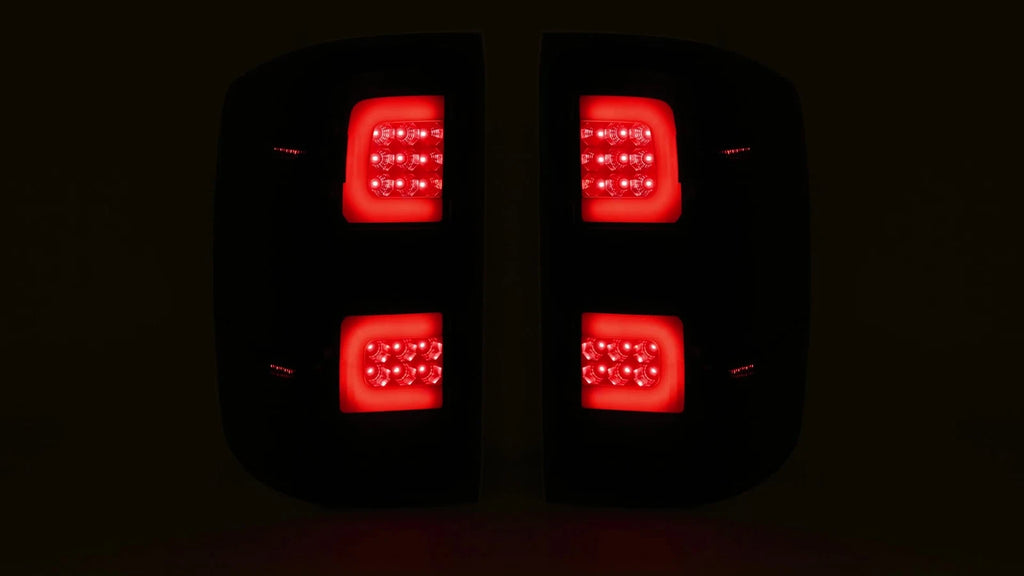 LED Tail Lights for Chevrolet Silverado 1500 2500 3500 HD (2014–2018)