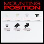 Bumper Retainer Trim Panel Clips Fastener Kit for Toyota Prius (2004-2009)