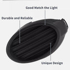 Front Left Fog Light Grill Black for Ford Focus (2012-2014)