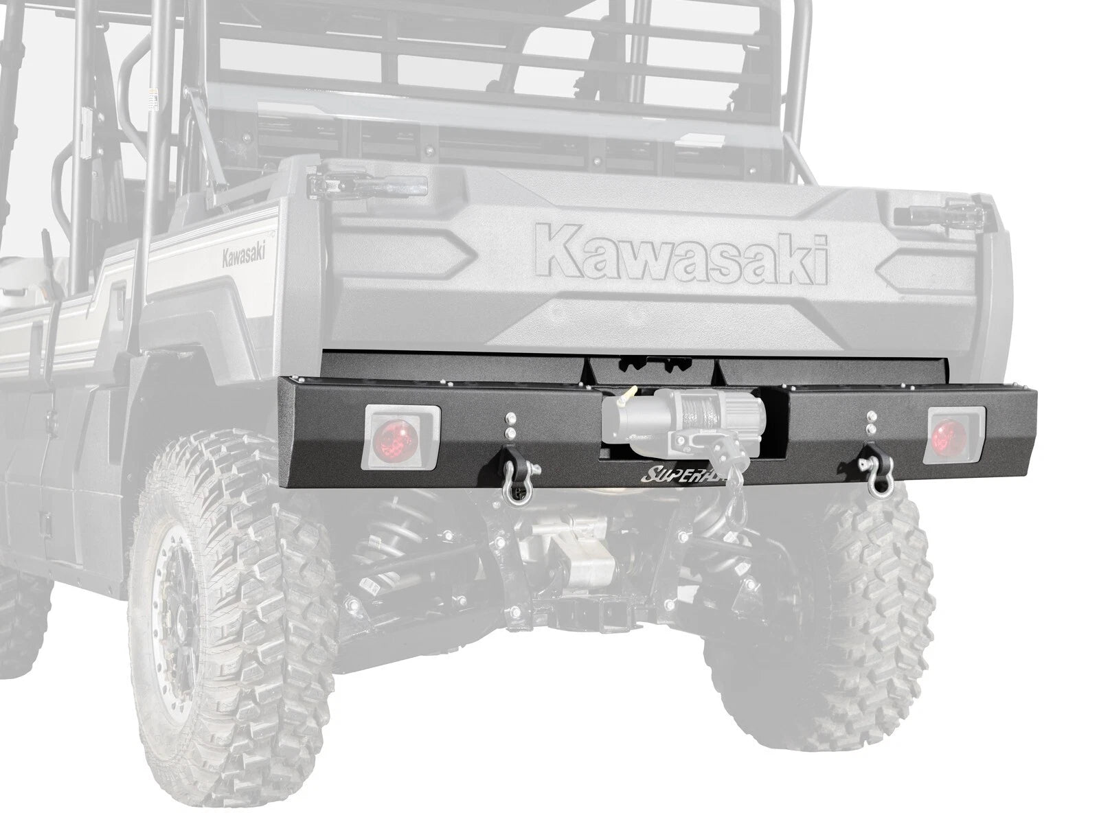 Winch Ready Rear Bumper for Kawasaki Mule Pro (2015–2023)