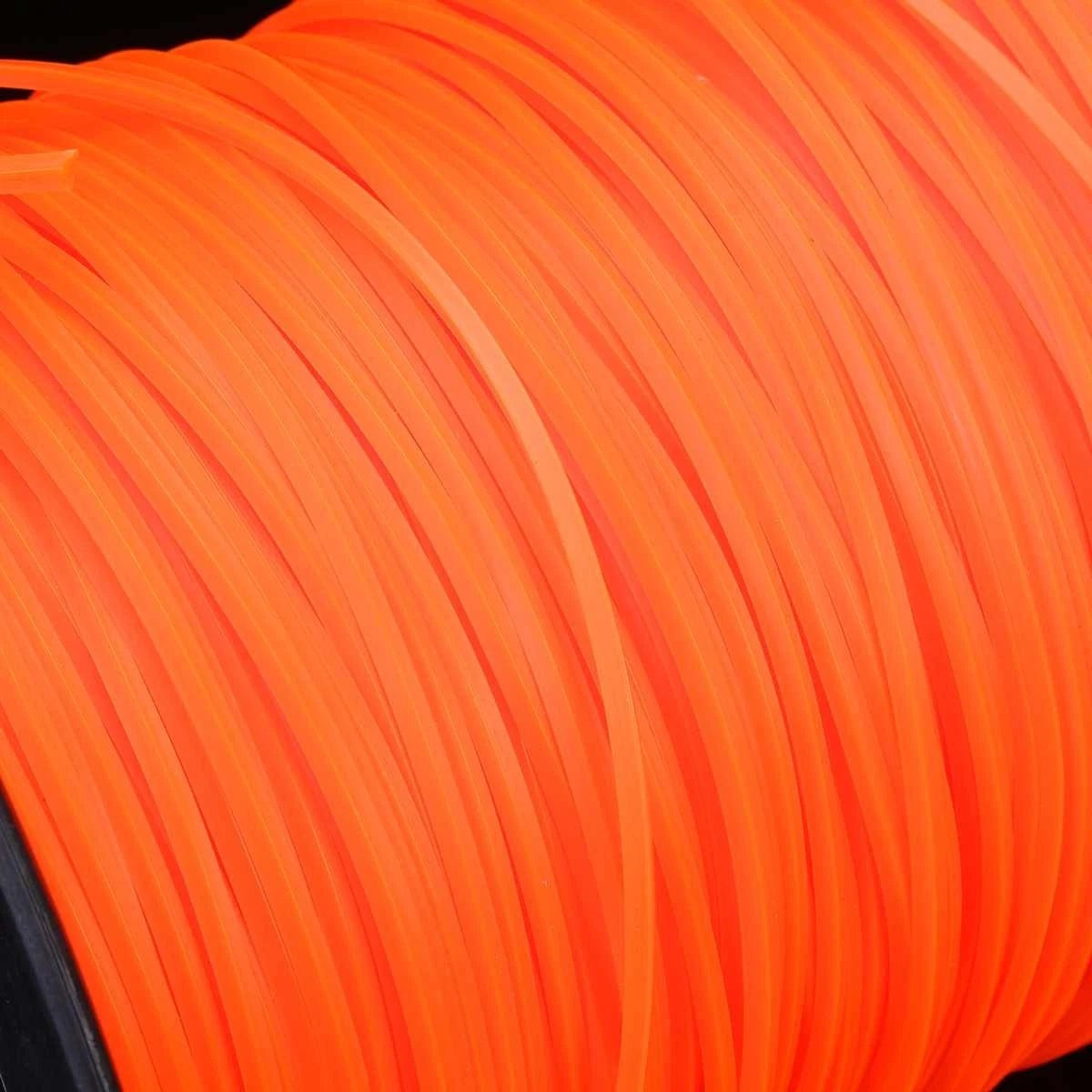 Trimmer Cord Line Wire for Brushcutter (30m/50m) - Orange Nylon