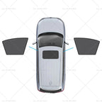 2X Front Window Shades for Mazda 6 Liftback (2007–2012)