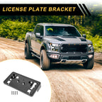 Set of 1 Front Bumper License Plate Bracket for Ford F-150 (2021–2023)