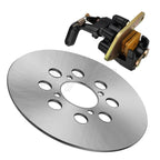 Rear Brake Caliper & Pads w/Disc Rotor for Yamaha Warrior/Wolverine/Banshee (350)