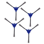 Set of 4 Nylon Plastic Side Brushes for Cecotec Conga M50 (2019–2023)