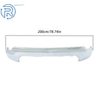 Steel Chrome Split Front Bumper Face Bar for GMC Sierra 1500 (2019-2021)