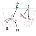 Belt - Pump for John Deere 9410 9450 9500 9510 9560 9610 9650 9660