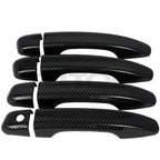 Set of 4 Door Handle Covers for Honda Accord (2018–2020) Carbon Fiber