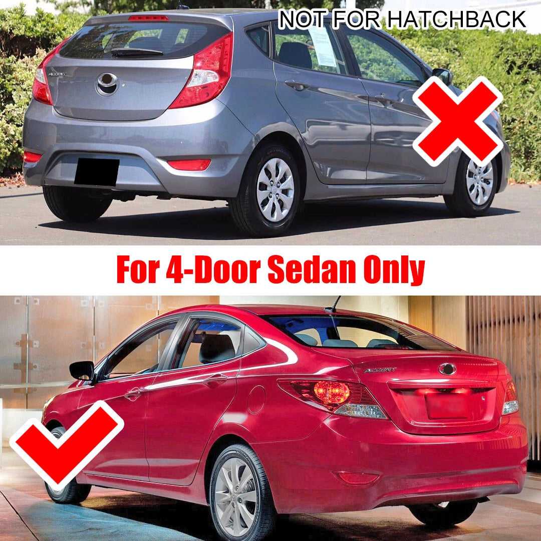 LED Rear Bumper Brake Turn Signal Tail Light for Hyundai Accent (2012–2017)