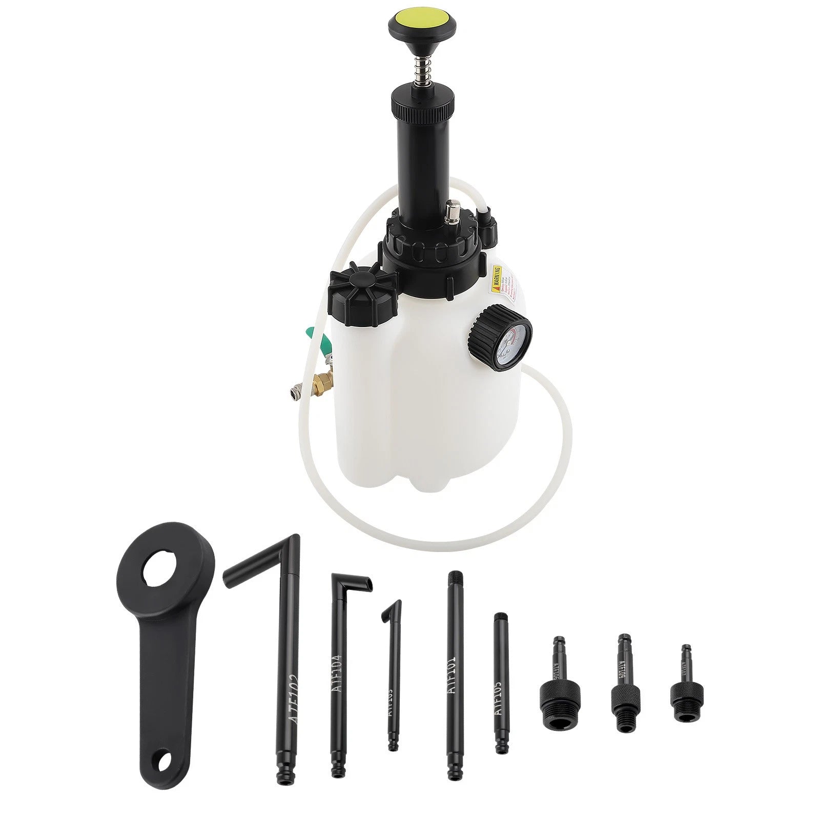 Manual Transmission Oil Filling System Fluid Pump Tool for 3L Set (8 Adapters)