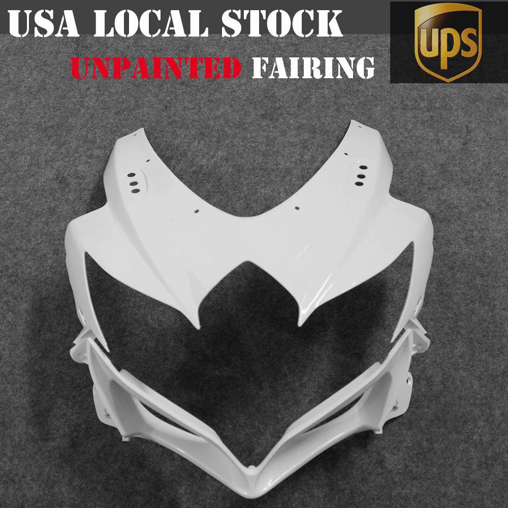 Fairing Kit for Suzuki GSXR600/750 (2008–2010) K8 Unpainted ABS Bodywork