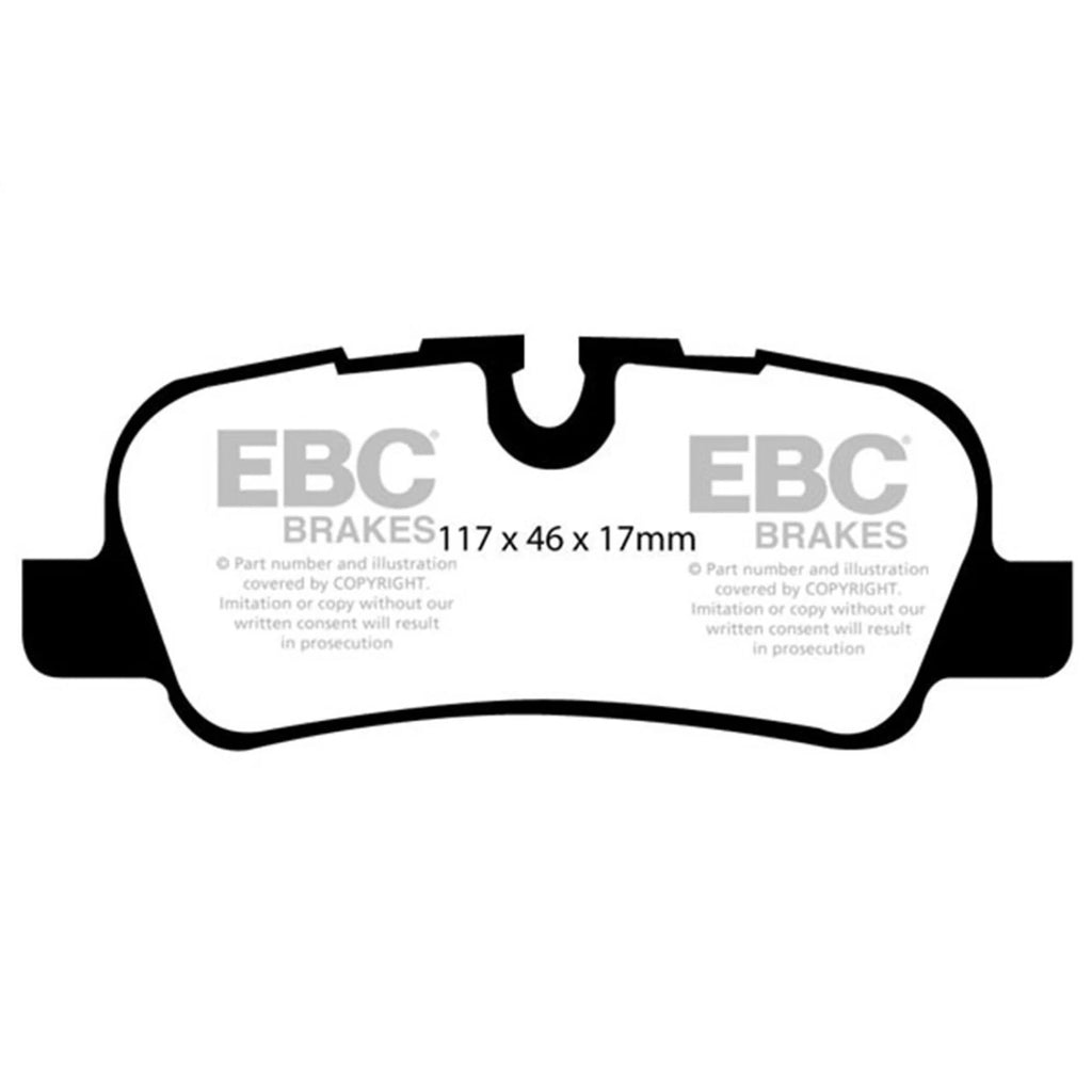 Set of 2 Rear Brake Pads for Range Rover LR4, LR3, Sport