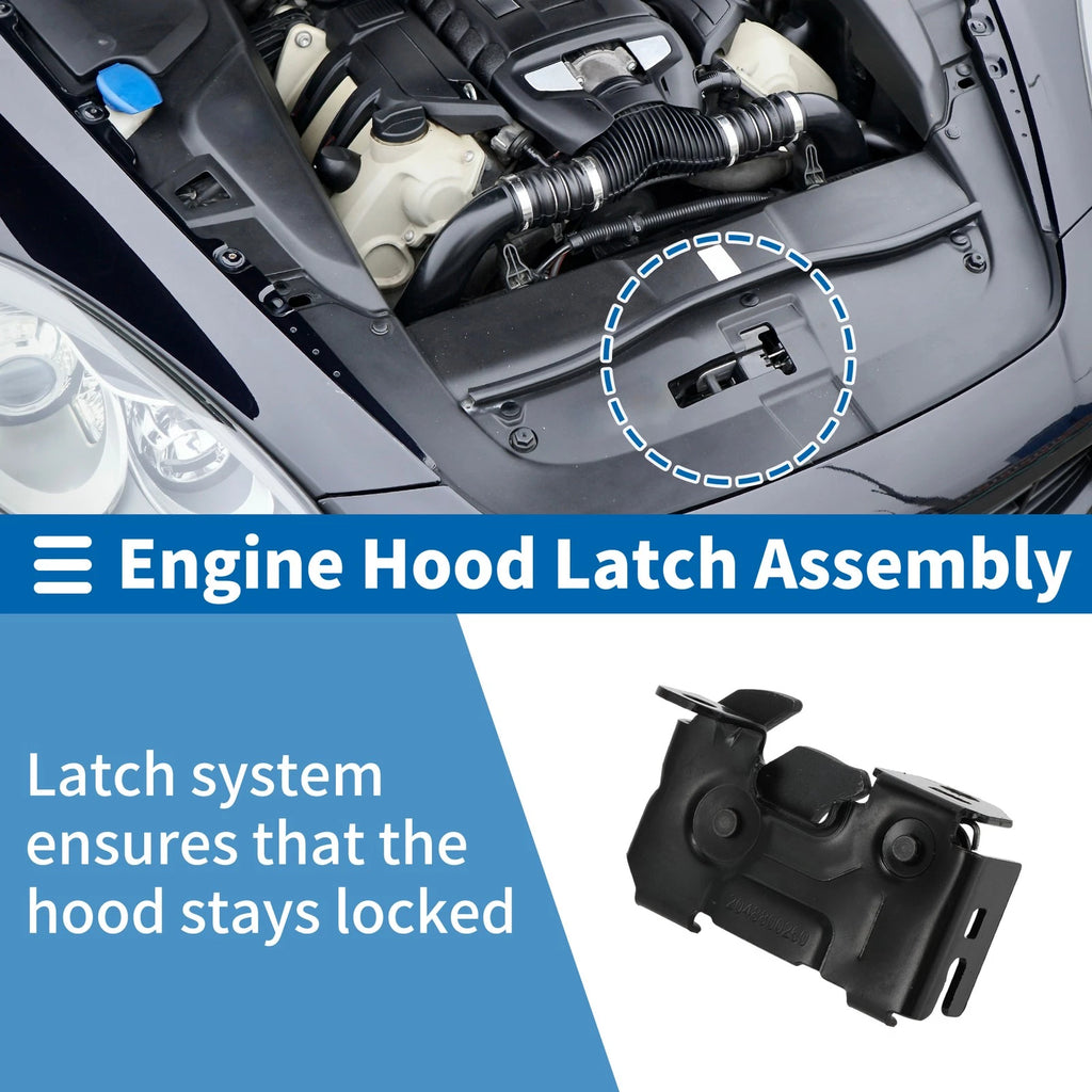 Hood Latch Assembly for Mercedes-Benz C250 (2012–2015) No.A2048800260