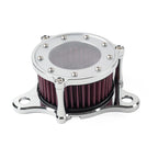 Red Air Cleaner Intake Filter Kit for Harley Sportster 1200 XL883 48 (1991–2021)