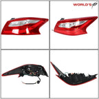 Outer Side Tail Light for Nissan Altima (2016–2018) Right Passenger