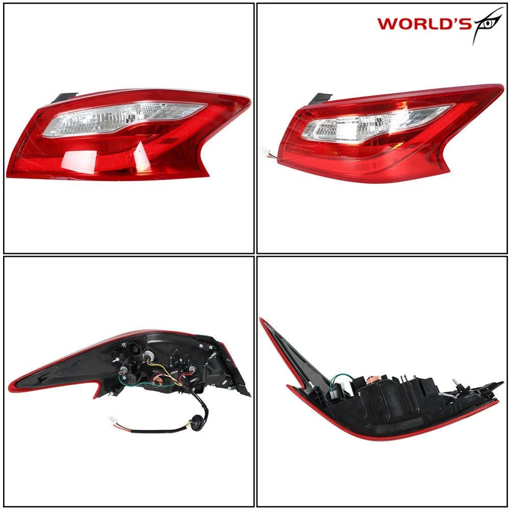 Outer Side Tail Light for Nissan Altima (2016–2018) Right Passenger