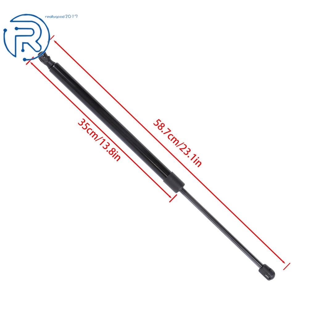 2X Rear Tailgate Support Bar for Ford Edge (2011-2015) Black Painted