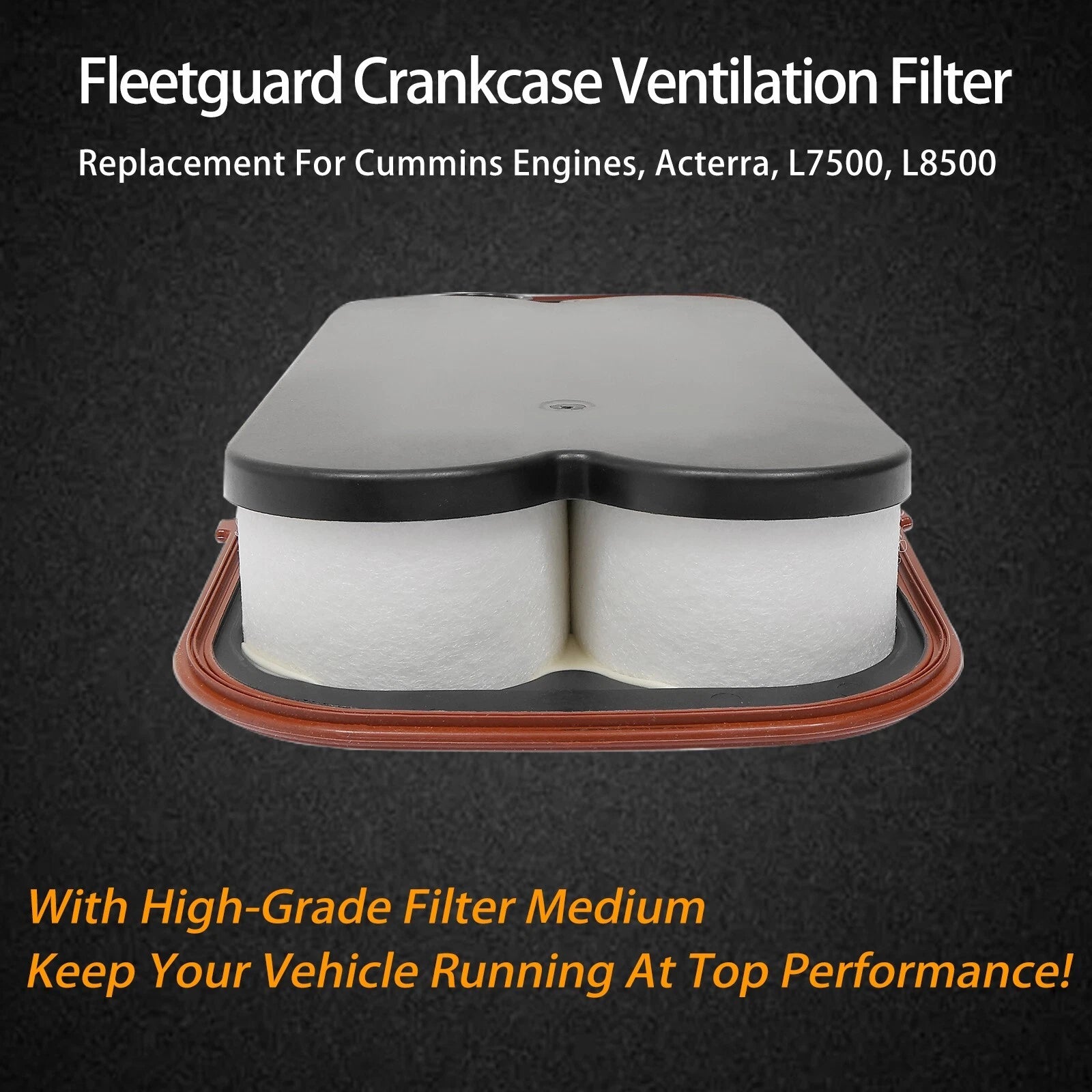 Crankcase Ventilation Filter CV50628 for Fleetguard Cummins L7500 (2008–2010)